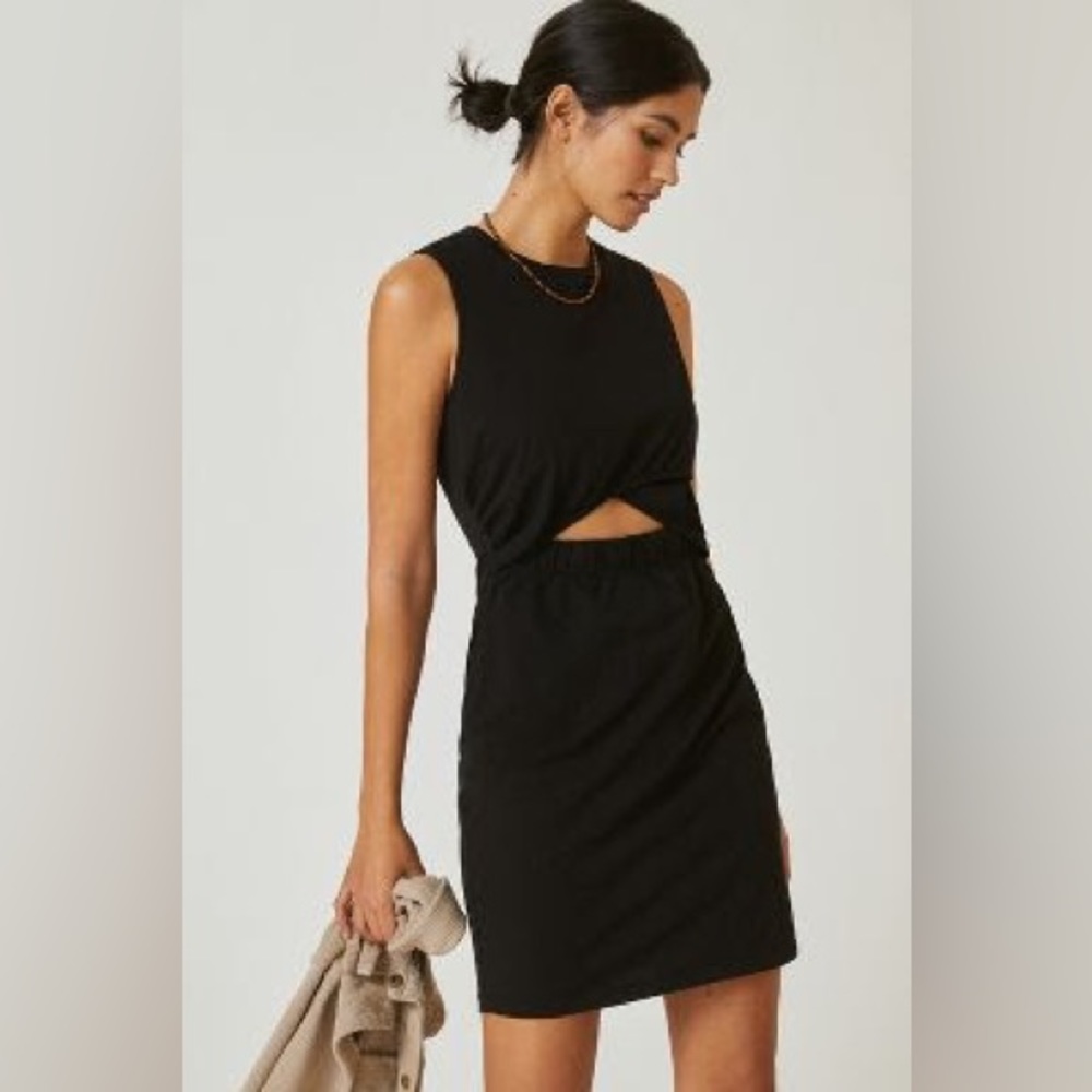 Anthropologie T.LA Twisted Cutout Dress
